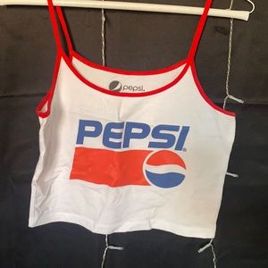 pepsi crop top